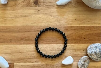 Bracelet obsidienne noire