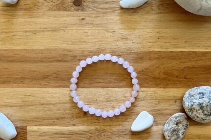 Bracelet quartz rose