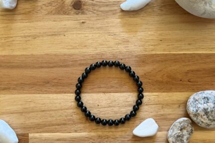 Bracelet en Tourmaline Noire