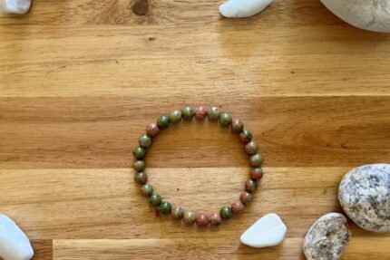 Bracelet en Unakite