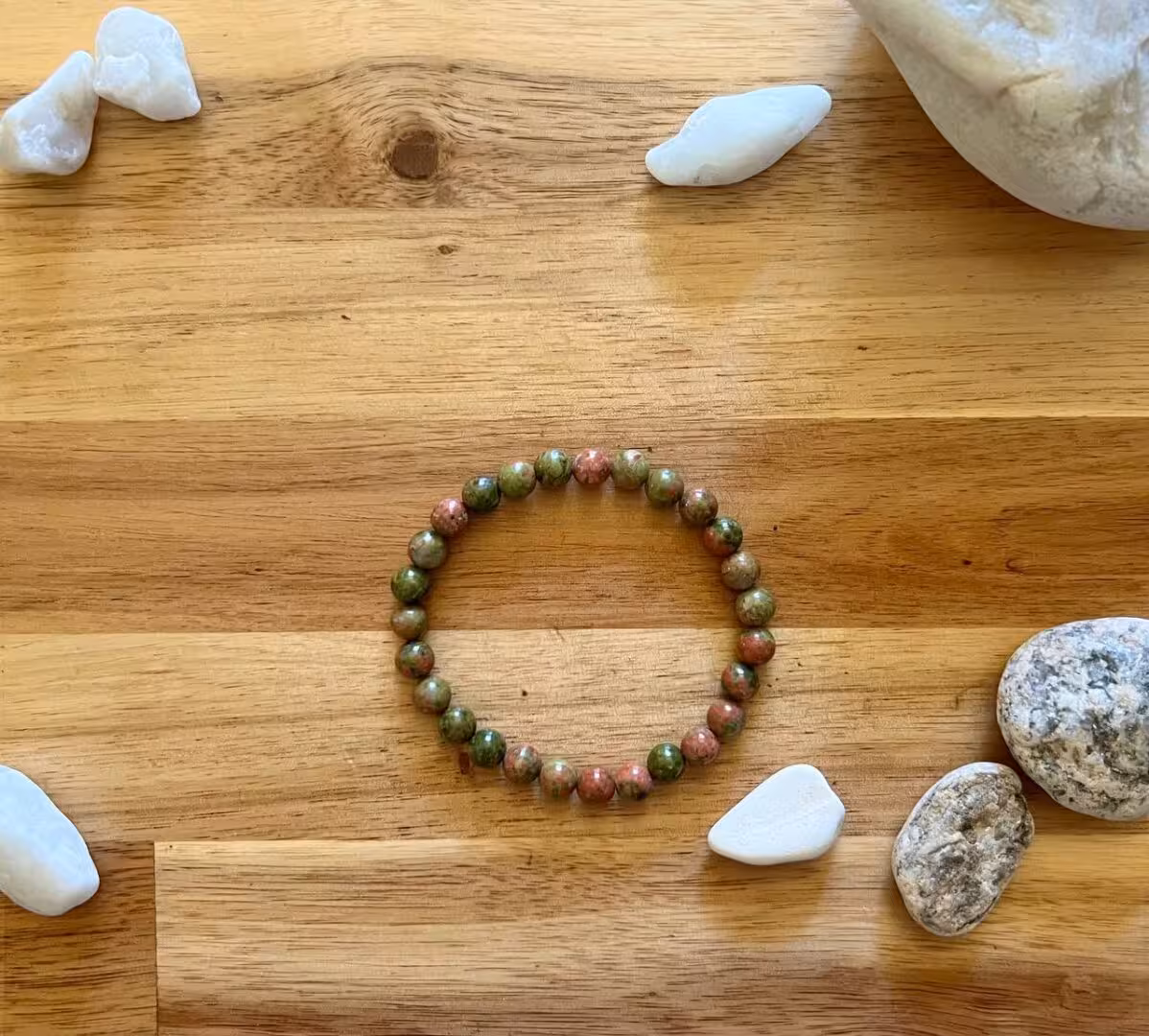 bracelet-unakite Bracelet unakite